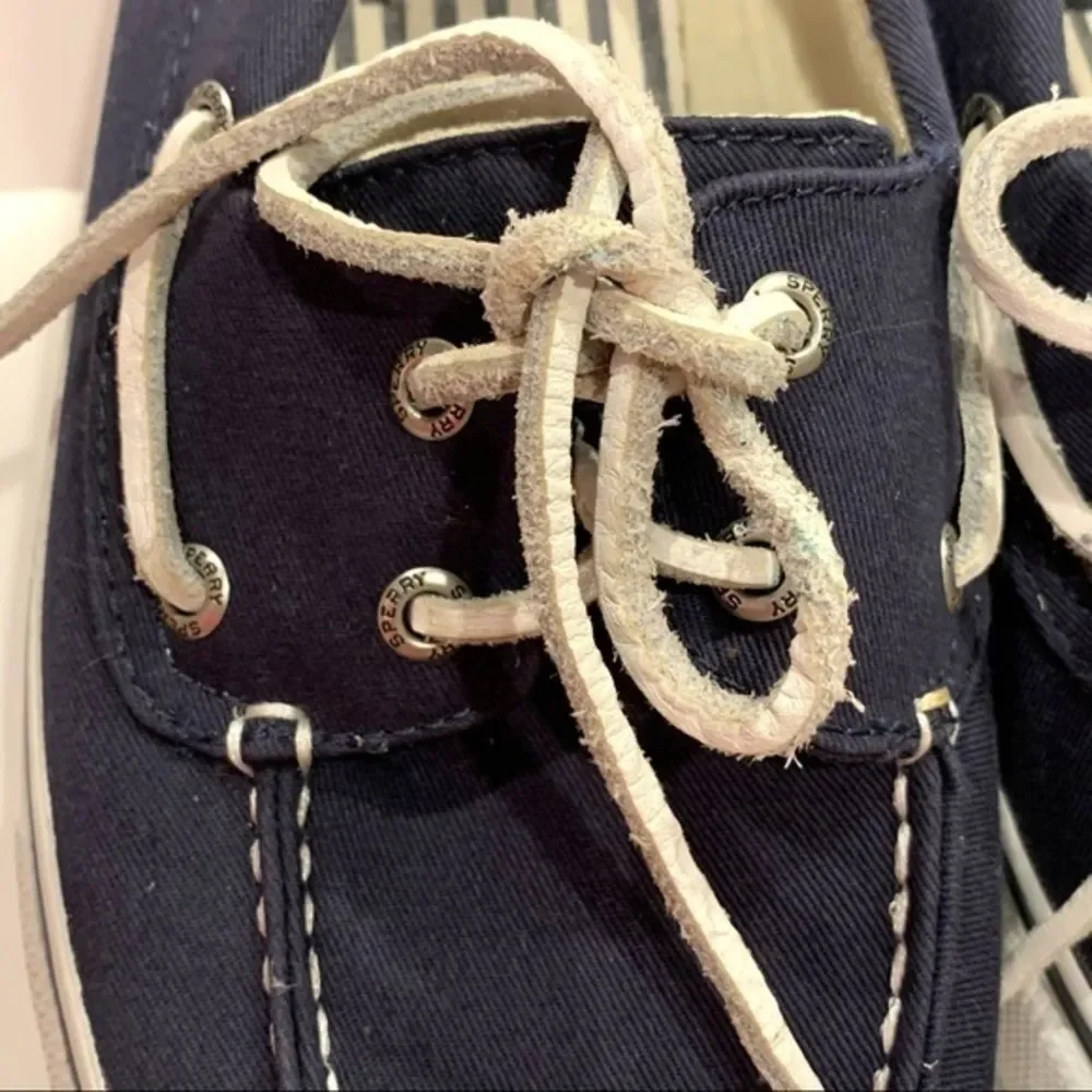 Sperry Canvas Bahama II‎ Oxford Sneakers Me…